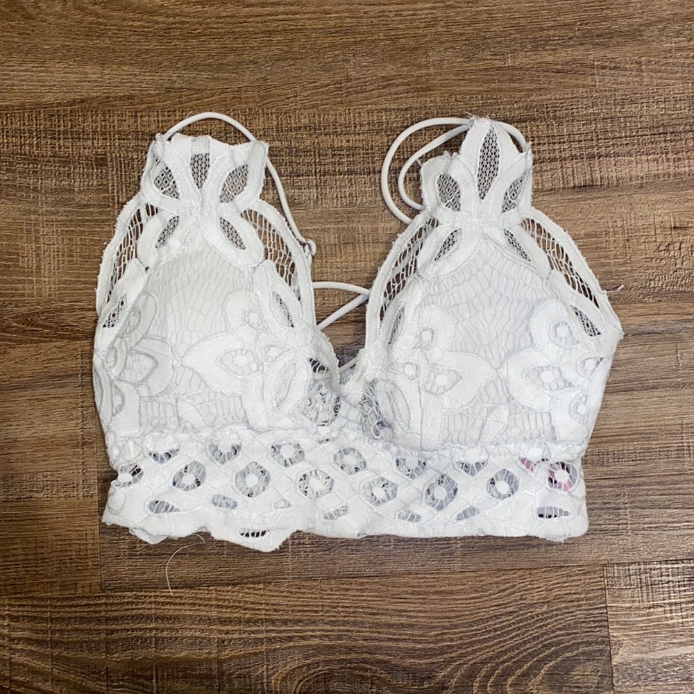 White Bralette